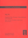 NUN für Flöte, Posaune Männerchor und Orchester Partitur (Neufassung 2003)