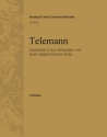 Ouvertre D-Dur verbunden mit einer tragikomischen Suite fr 3 Trompeten, Pauken, Streichorchester und Bc (Cembalo) Violoncello / Kontraba
