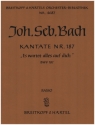 Es wartet alles auf dich Kantate Nr.187 BWV187 Violoncello / Kontrabass