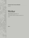 Konzert D-Dur Nr.4 fr Klarinette in D, Streichorchester und Bc Viola 1