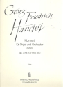 Konzert g-Moll op.7,5 HWV310 fr Orgel und Orchester Viola 1