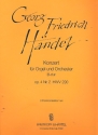Konzert B-Dur op.4,2 HWV290 fr Orgel und Orchester Harmonie