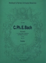 Konzert a-Moll WQ170 fr Violoncello, Streicher und Bc Cembalo