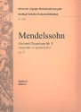 Konzert-Ouverture Nr.3 op.27 - Meeresstille und glckliche Fahrt fr Orchester Violine 2