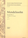 Konzert d-Moll Nr.2 op.40 fr Klavier und Orchester Violine 2