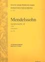 Sinfonie A-Dur Nr.4 op.90 fr Orchester Harmonie
