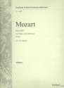 Konzert D-Dur Nr.2 KV314 fr Flte und Orchester Violine 1