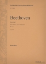 Konzert D-Dur op.61 fr Violine und Orchester Kontrabass