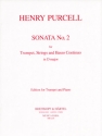 Sonate Nr.2 fr Trompete, Streicher und Bc fr Trompete und Klavier fr Trompete und Klavier