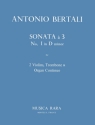 Sonata a 3 in d Nr. 1 fr 2 Violinen, Posaune un bc