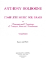 Complete Music for Brass Vol.2 for 2 trumpets and 4 trombones Partitur und Stimmen