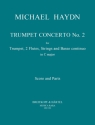 Haydn, Michael Konzert in C Nr. 2 fr 2 Flten, Trompete und Orchester