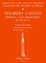 Sonata in C op.35/11 'Bianch.' fr Trompete und Streicher Partitur und Stimmen