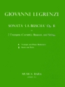 Sonata 'La Buscha' op.8 for 2 trumpets, bassoon, strings and bc Partitur und Stimmen