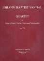 Quartett op.7,6 fr Oboe (Flte), Violine, Viola und Violoncello Stimmen
