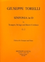 Sinfonia D-Dur G2 fr Trompete, Streicher und Bc fr Trompete und Klavier