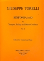 Sinfonia D-Dur G2 fr Trompete, Streicher und Bc fr Trompete und Klavier
