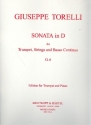 Sonate D-Dur G6 fr Trompete, Streicher und Bc fr Trompete und Klavier