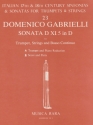 Sonata Nr. XI/5 fr Trompete, Streichorchester und Bc Stimmen
