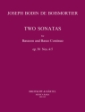 2 Sonaten op.50,4-5 fr Fagott und Bc