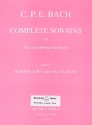 Sonata in Bb major Wq161,2 for flute and keyboard