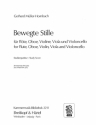 Bewegte Stille fr Flte, Oboe, Violine, Viola und Cello Studienpartitur