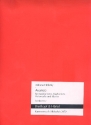 Avance fr Bassklarinette, Euphonium, Violoncello und Klavier Spielpartitur