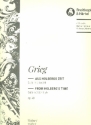 Aus Holbergs Zeit op.40 fr Streichorchester Violine 1