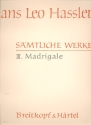 Smtliche Werke Band 3 Madrigale fr 5-8 Stimmen Partitur
