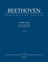 Quartett B-Dur op.130 fr 2 Violinen, Viola und Violoncello Studienpartitur