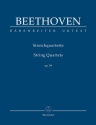 Streichquartette op.59  Studienpartitur