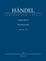 Wassermusik HWV348-350 fr Orchester Studienpartitur