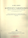 18 Variationen ber ein altes englisches Volkslied op.30 fr 6 Instrumente Partitur und Stimmen,  Archivkopie