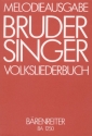 Bruder Singer - 396 Volkslieder und Kanons 1-2st., Gitarrebezifferung Melodieausgabe