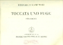 Toccata und Fuge fr Orgel Archivkopie