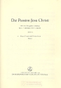 Die Passion Jesu Christi nach dem Evangelisten Matthus fr gem Chor a cappella Partitur,  Archivkopie