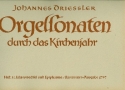 Sonaten durch das Kirchenjahr Band 3 - Jahreswechsel und Epiphanias fr Orgel