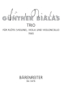 Trio fr Flte (Violine), Viola und Violoncello Partitur und Stimmen