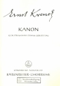 Kanon fr Igor Strawinsky zum 80. Geburtstag fr gem Chor a cappella (Kanon) Partitur,  Archivkopie
