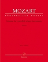 Litaniae de venerabili altaris Sacramento - KV 125 Partitur, Urtextausgabe Soli/GemCh/Orch