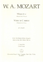 Missa c-Moll KV139 (KV47a) fr Soli, gem Chor und Orchester Chorpartitur