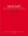 Dixit et Magnificat - KV 193 (186g) Partitur, Urtextausgabe Soli/GemCh/Orch