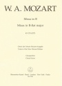 Missa brevis B-Dur KV275 fr Soli, gem Chor und Orchester Chorpartitur