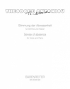 Klima tis apussias - Stimmung der Abwesenheit Musik fr mittlere Singstimme und Kammerorchester nach einem Gedicht v Klavierauszug mSt/Klav