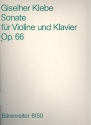 Sonate op.66 fr Violine und Klavier