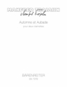 Automne et Aubade pour deux clarinettes - Spielpartitur(en) 2 Klar