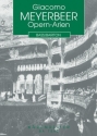 Opern-Arien 16 Arien, Chansons, Couplets und Balladen fr Ba / Bariton und Klavier