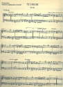 Te Deum H146 fr Soli, Chor und Orchester Harmonie