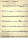 Te Deum H146 fr Soli, Chor und Orchester Viola 1 / Violine 2