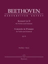 Konzert D-Dur op.61  fr Violine und Orchester Partitur